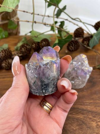 Angel aura Ametist cylinder