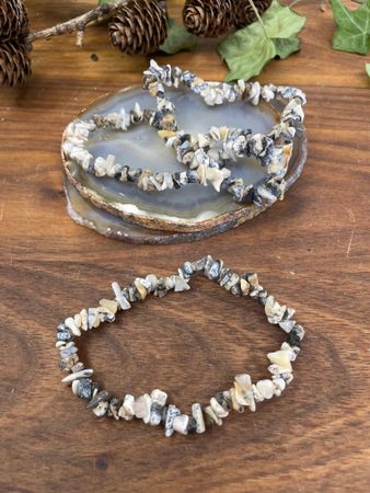 Armband Dendritisk opal