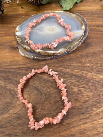 Kristall armband Rodokrosit