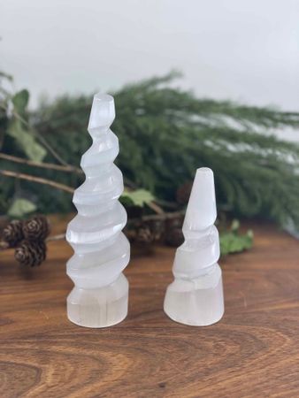 Selenit torn spiral/enhörning