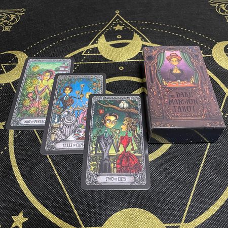 Tarotkortlek The dark mansion tarot