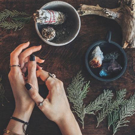 Personlig kurs healing/örtlära/kristaller