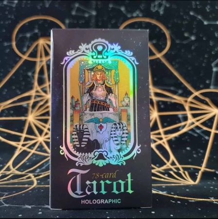 Klassisk tarot kortlek holografisk