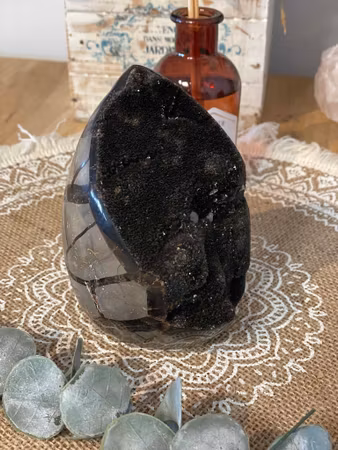 Septarian ägg unika exemplar!
