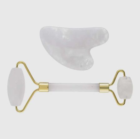 Gua sha set Bergkristall