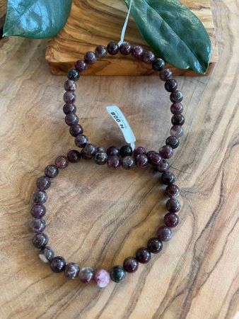Kristallarmband Lila turmalin