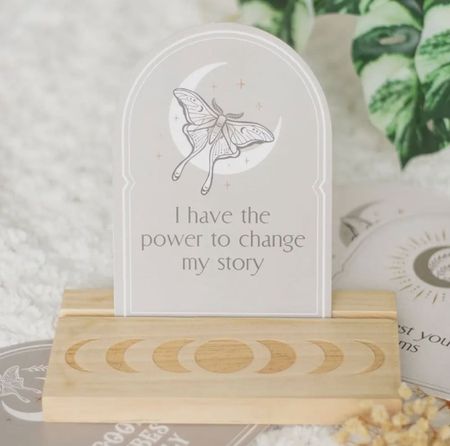 Luna moth vägledningskort