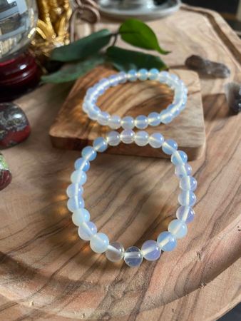 Kristallarmband opal