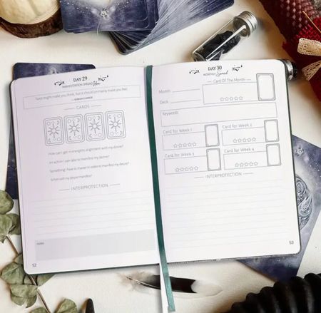 Tarot kort journal
