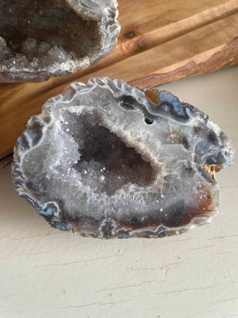 Agat geoder stora