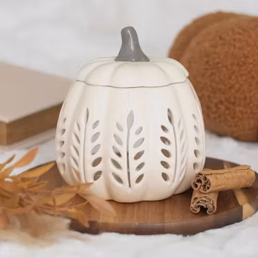 Oljebrännare vit pumpa