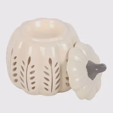 Oljebrännare vit pumpa