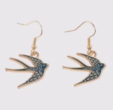 Sprid dina vingar örhängen