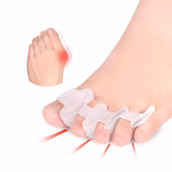 Hallux valgus tåspridare (stort avstånd, 2st)