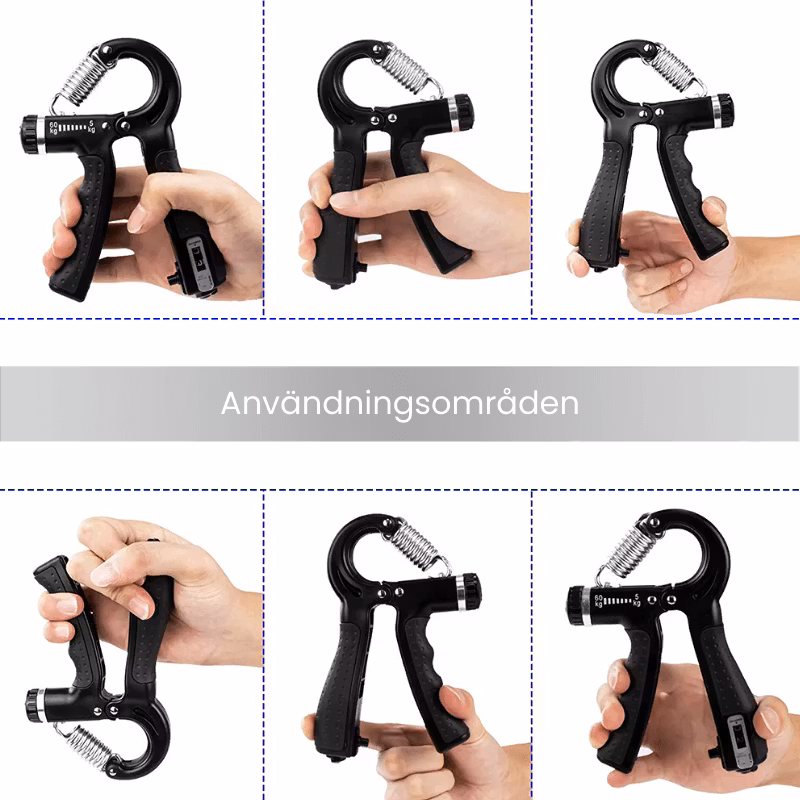 Justerbar handgreppstränare 10-60 kg