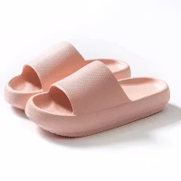 Stötdämpande Cloud Tofflor (rosa)