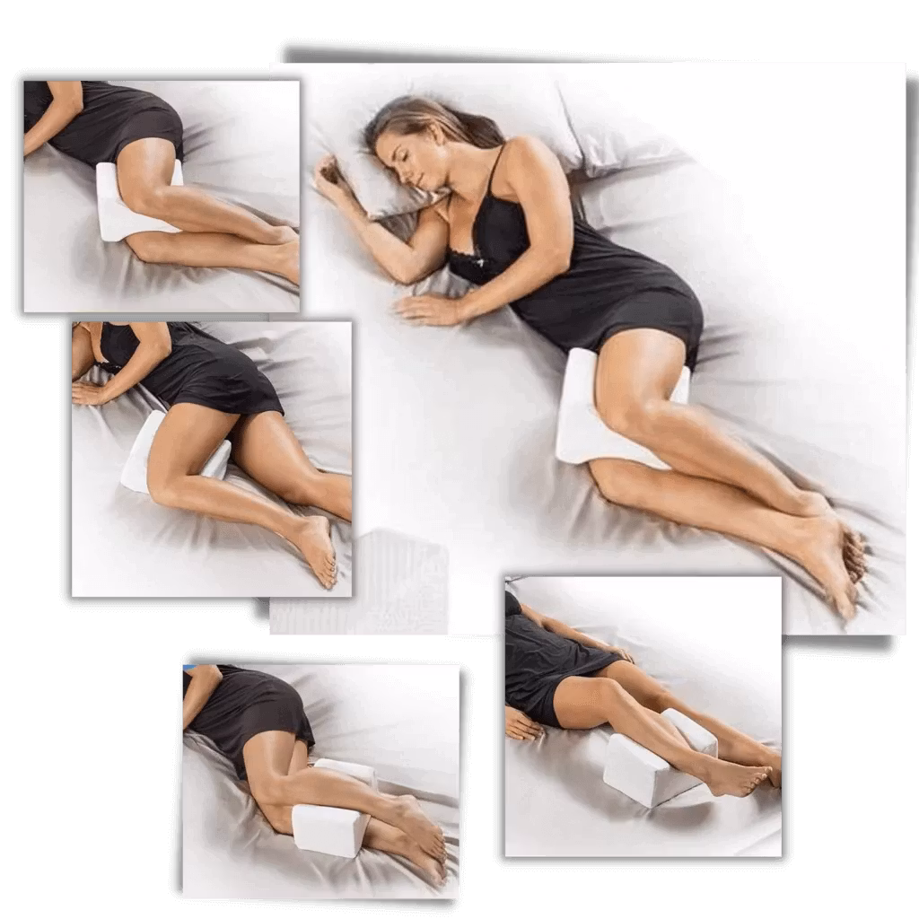 Knä- och benkudde av memory foam