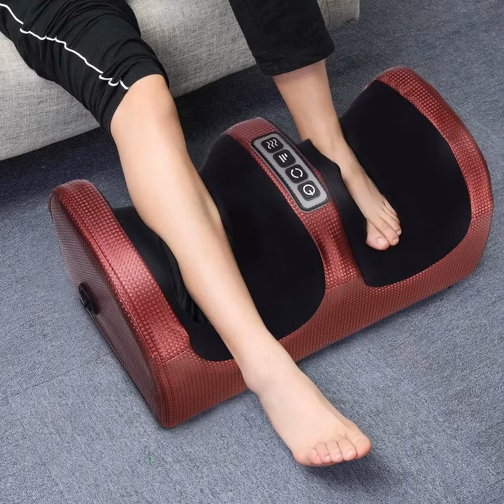 Elektrisk fotmassagemaskin - Lättnad för trötta fötter och muskler med djupvävnadsmassage