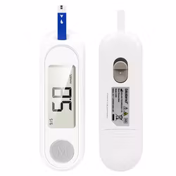 Blodsockermätare Kit – Diabetes Testset med 50 Teststickor & Snabbt Resultat