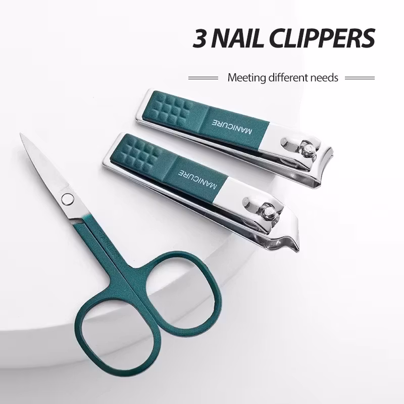 Manikyrset Premium – 6 Delar för Nagelvård & Skönhet