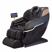 4D Zero Gravity Massagestol – SL-Track & Luftkuddesystem för Ultimat Avslappning