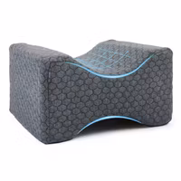 Ortopedisk Knäkudde i Memory Foam – För Rygg, Höft & Ben | Perfekt för Sidliggande & Gravida