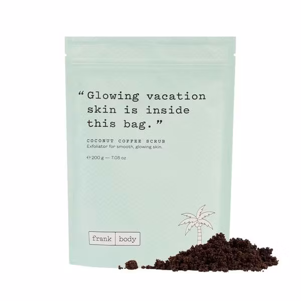 Frank Body coconut coffee scrub