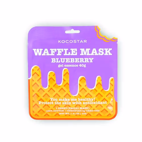 Waffel Mask Blueberry