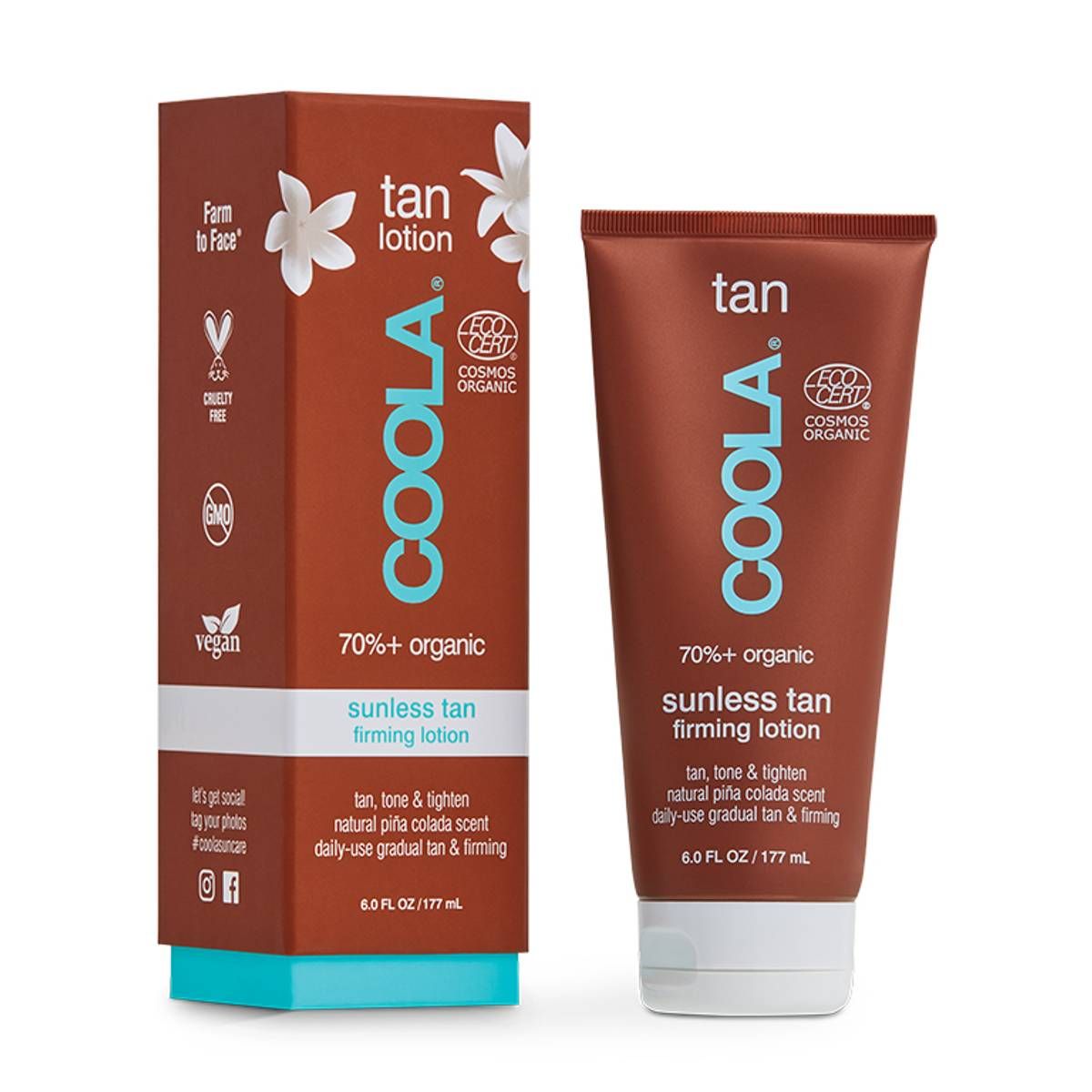 Organic Sunless Tan Gradual Firming Lotion