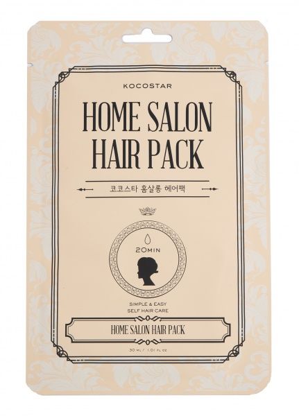 Home salon hair pack