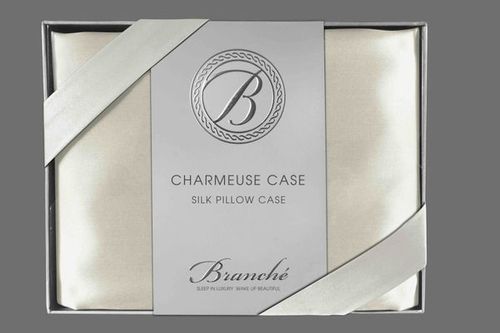 Creme - Branche Charmeuse Silkeputevar