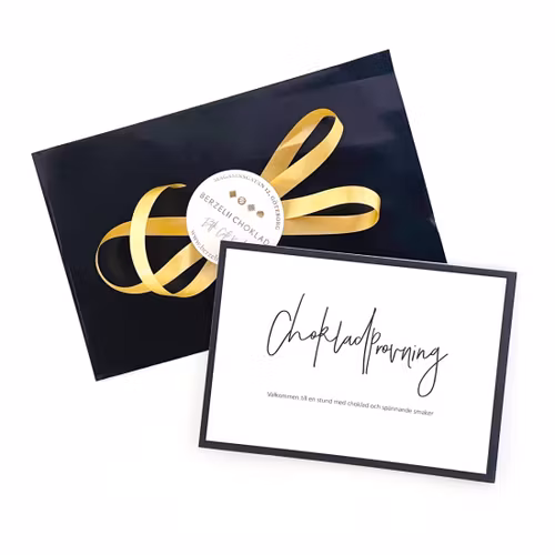 Chokladprovning Värdebevis