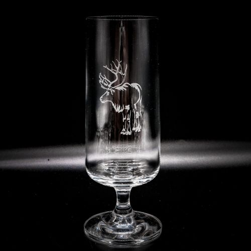 Graverad ölglas REN