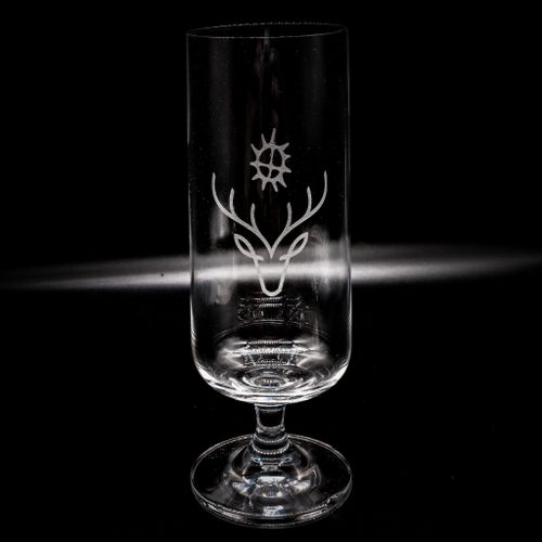 Graverad Ölglas Solren