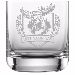 Whiskey glas med namn