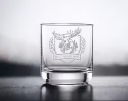 Whiskey glas med namn
