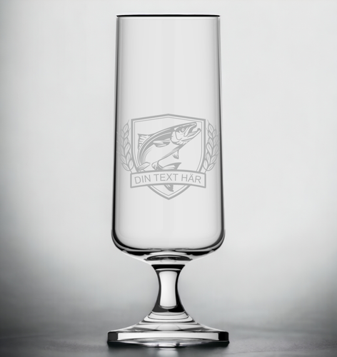 Ölglas med eget namn