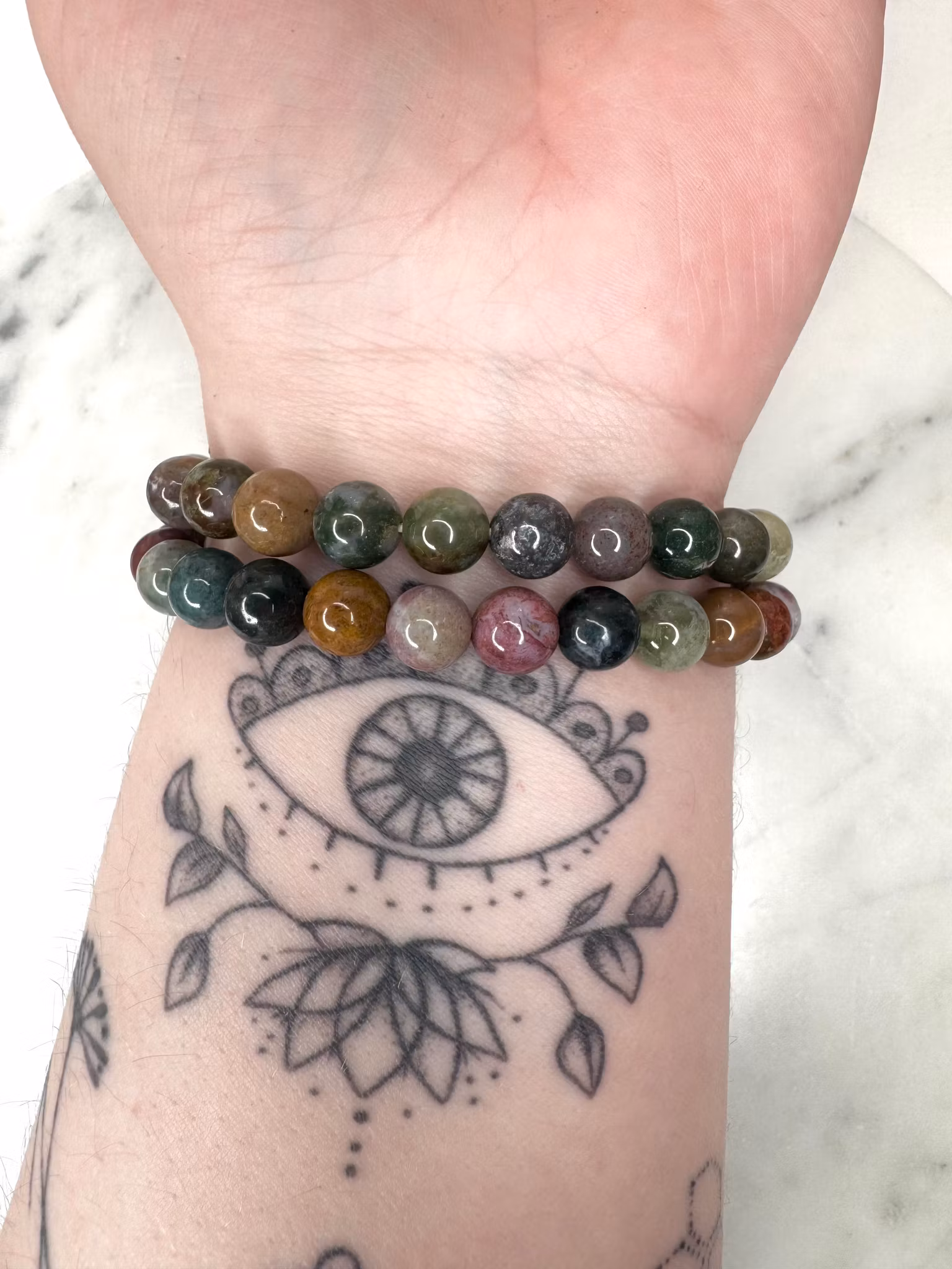 ocean jaspis armband handled tattoo