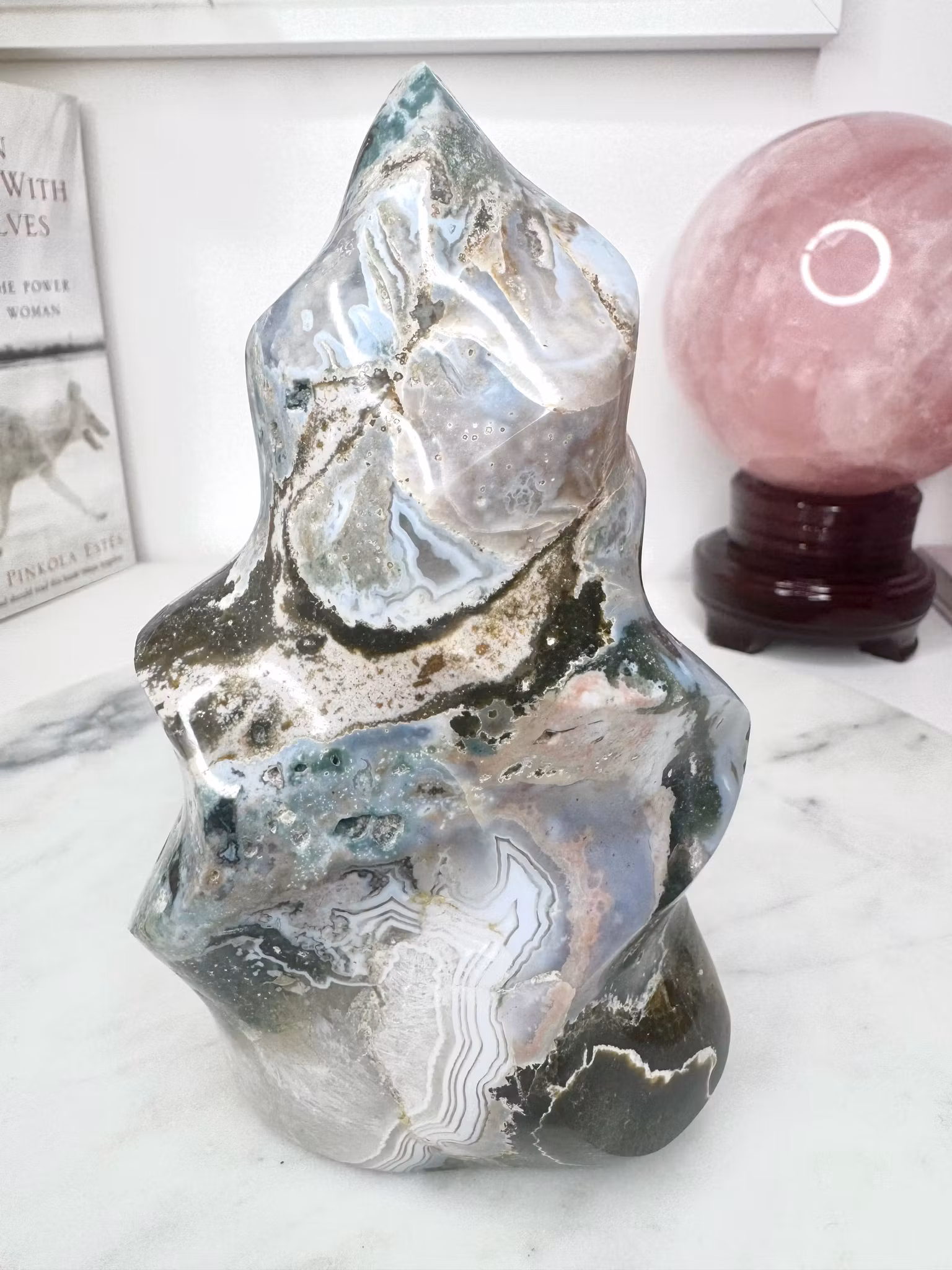 Flamma i ocean jasper