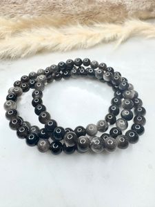 Silverobsidian 6 mm