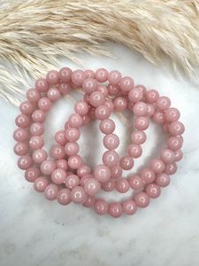 Rosa opal 8 mm