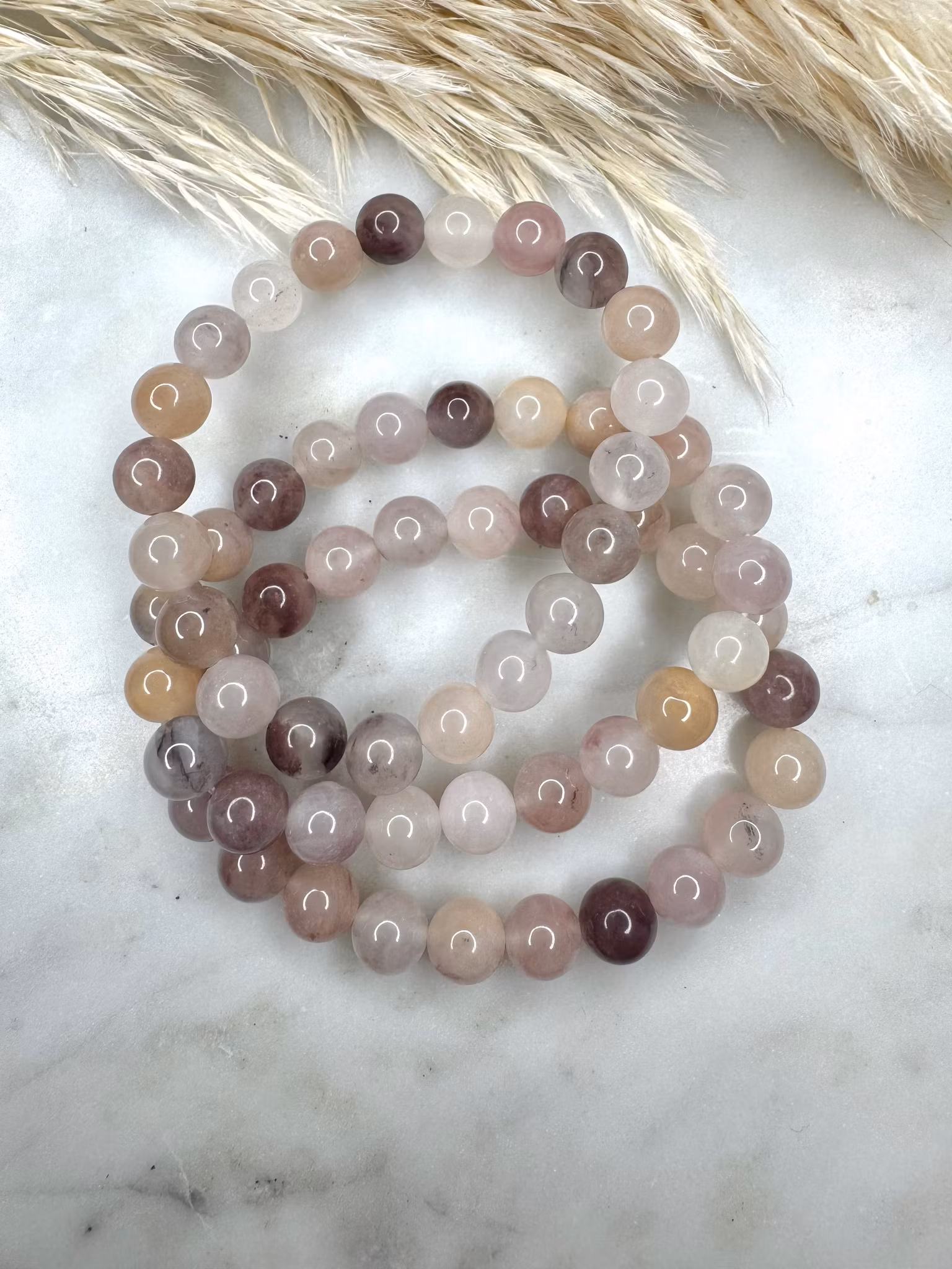 Violett jade 8 mm