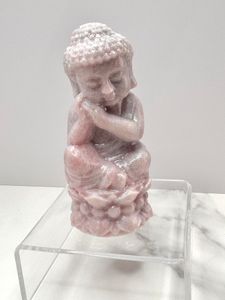 Buddha i rosa opal