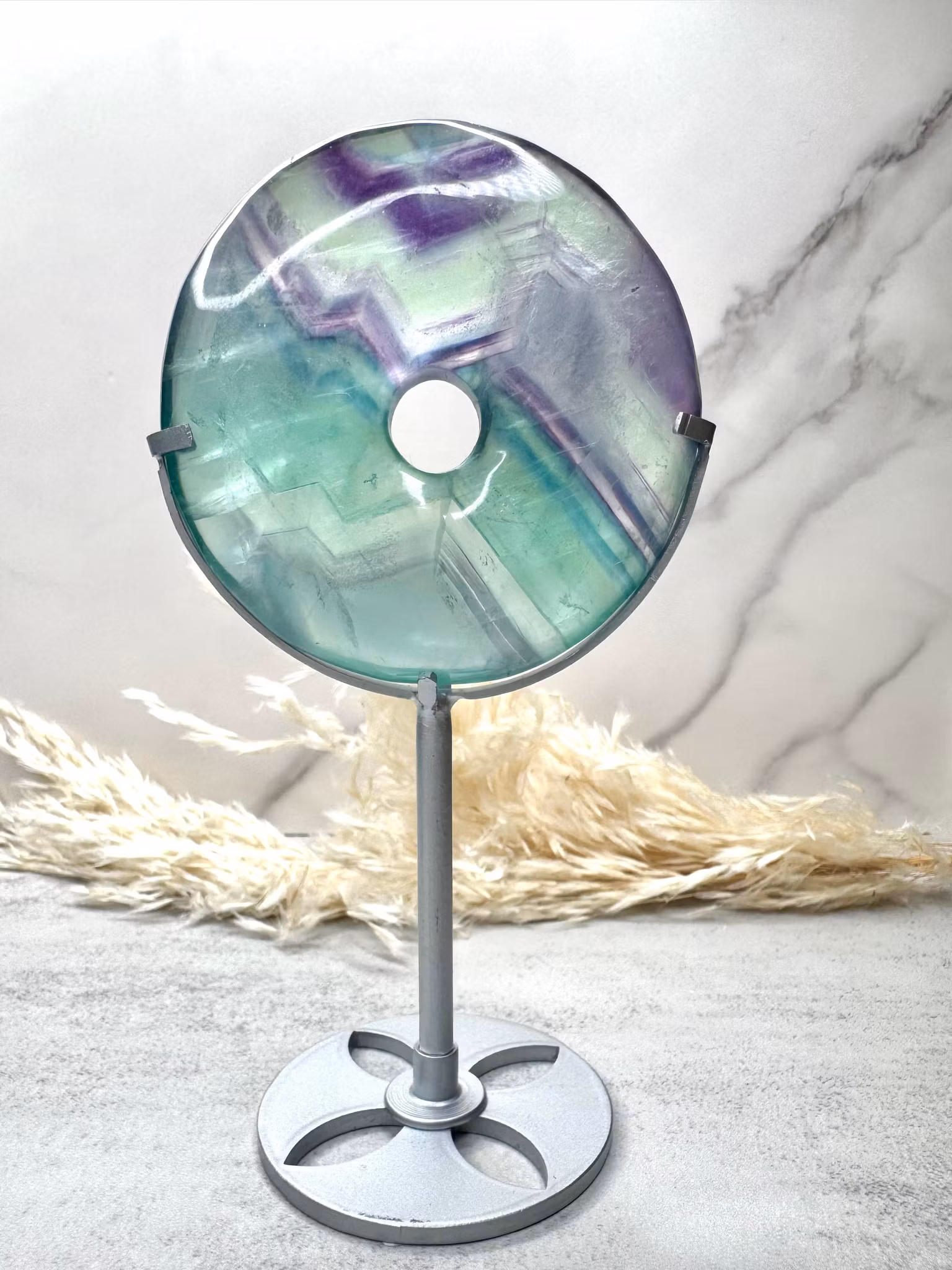 Fluoritmunk på ställ