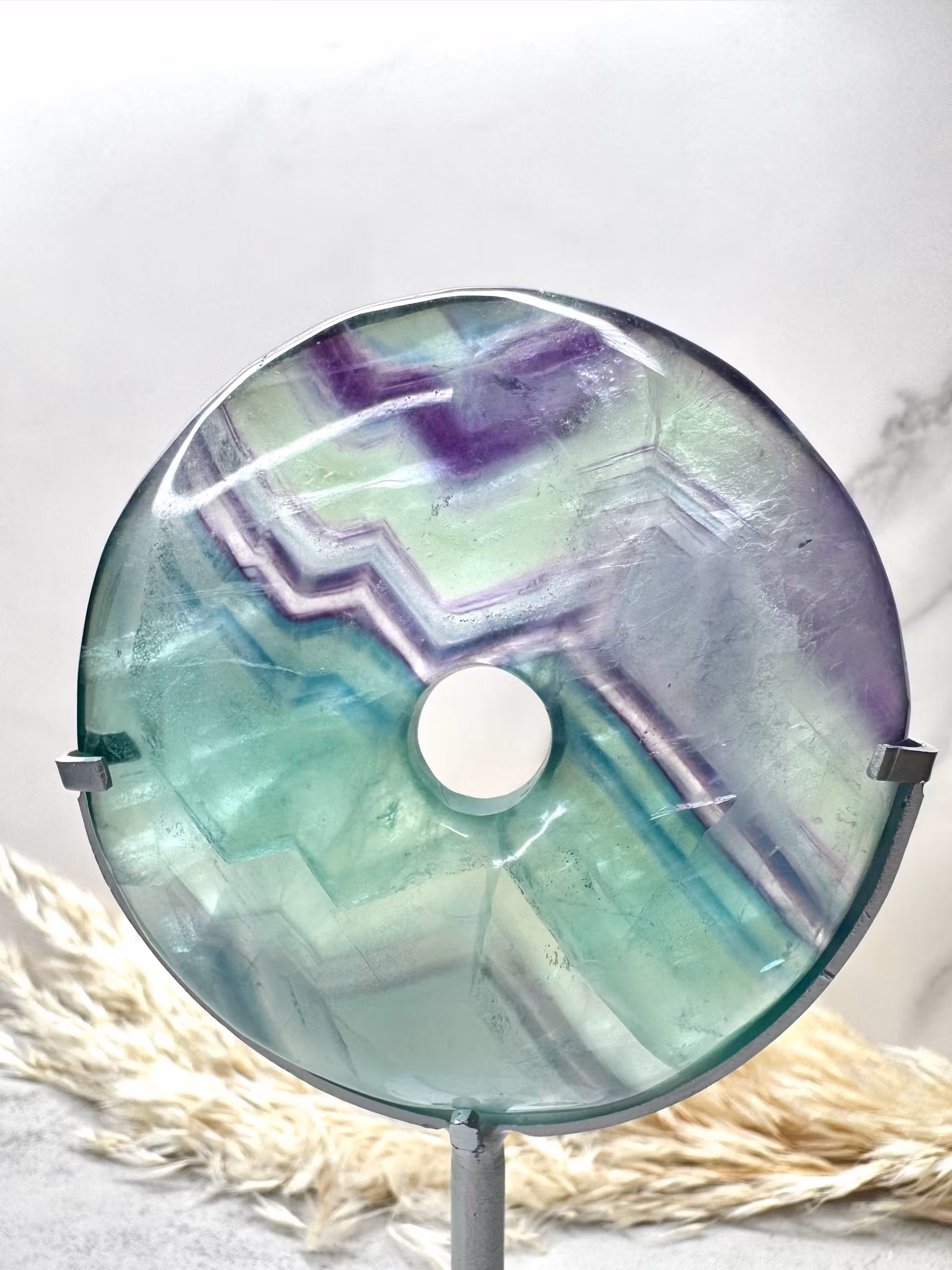 Fluoritmunk på ställ