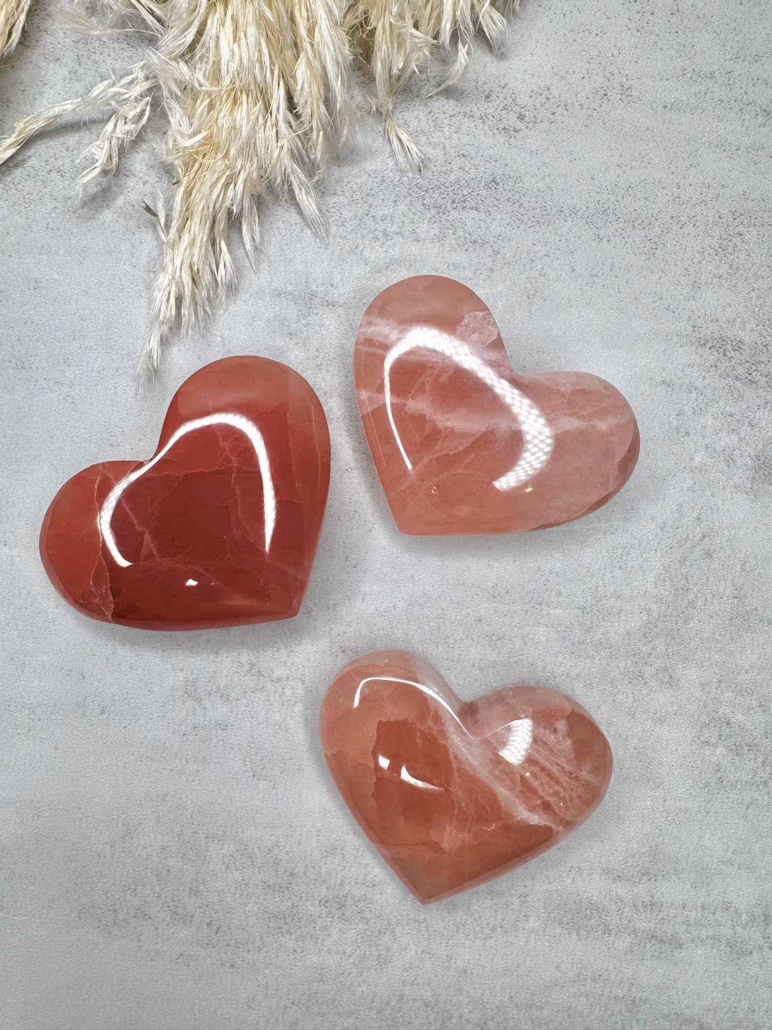 Hjärta i rosenkalcit