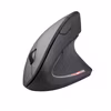 Trust Verto 22879 Ergonomisk Vertikal Trådlös Mus 2,4 GHz Svart