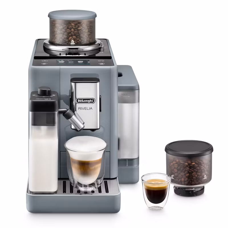 De'Longhi Rivelia EXAM440.55.G Helautomatisk espressomaskin Stengrå