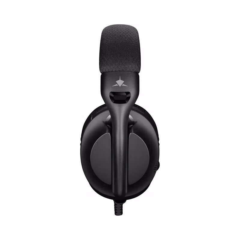 White Shark PARROT On-Ear Spelheadset Svart