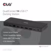 Club 3D CSV-2540 14-i-1 USB-C Dockningsstation 4 × 4K 60 Hz 150 W